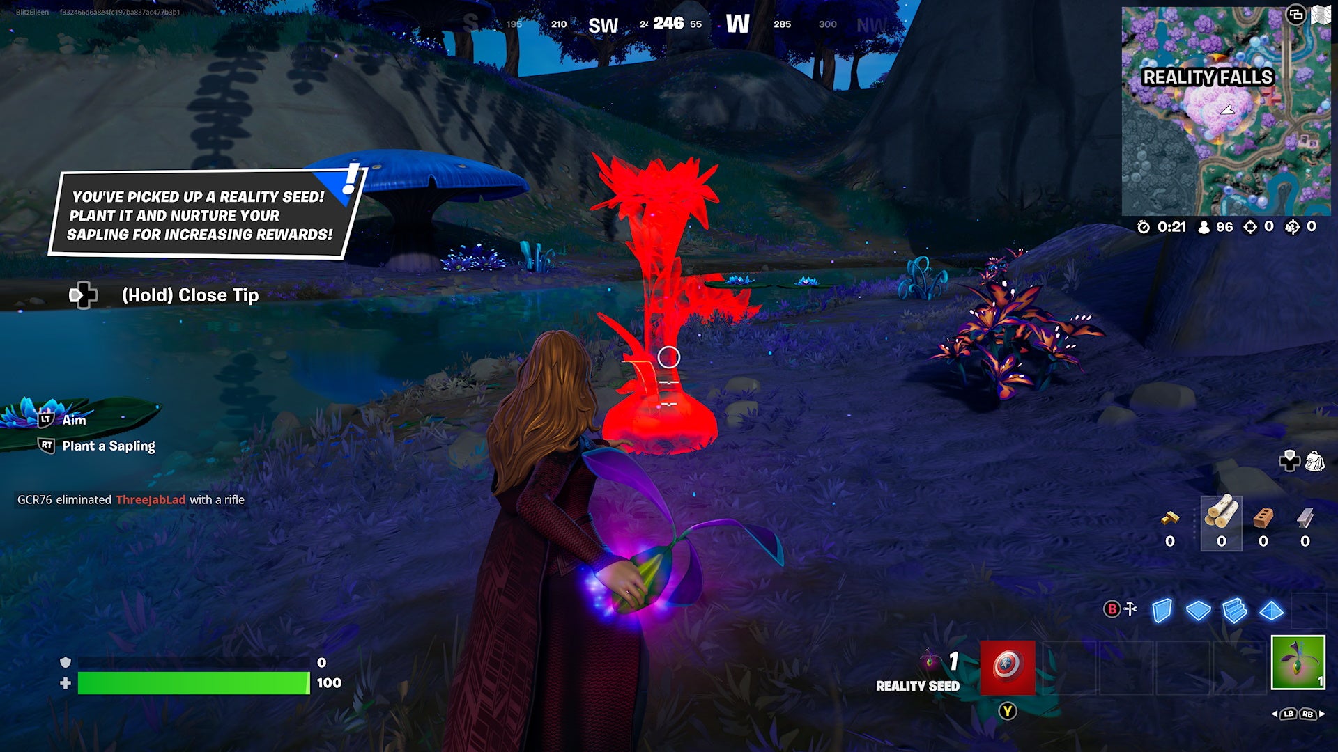 Fortnite Reality Seeds locations and how to summon or plant Reality